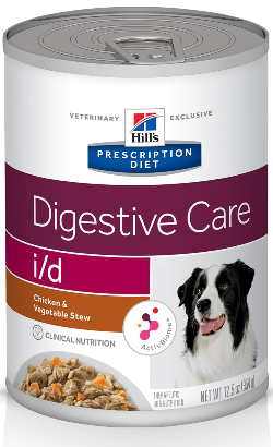 Ração Veterinária húmida para Cão Hills Prescription Diet Canine i/d Stew with Chicken & Vegetables| Wet (Lata) | 156 g