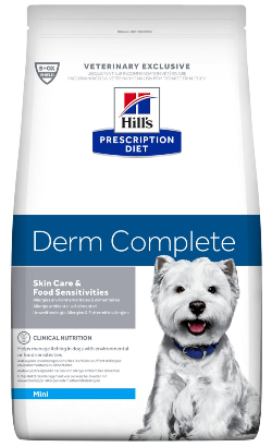 Ração Veterinária para Cão Hills Prescription Diet Canine Derm Complete Mini | 6 kg