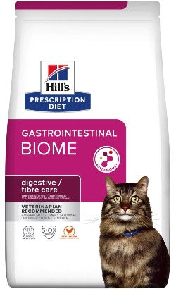 Ração Veterinária para Gatos Hills prescription Diet Feline Gastrointestinal Biome | 8 kg