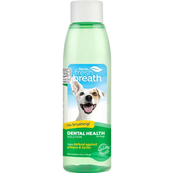 Tropiclean Fresh Breath - Solución para perros para higiene dental