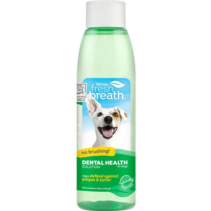 Tropiclean Fresh Breath - Solución para perros para higiene dental