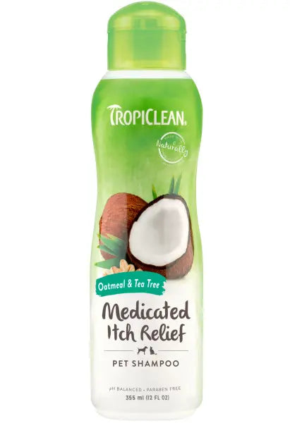 Tropiclean Champu - Champú para perro para aliviar el picor