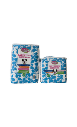 Inodorina Training Tapetes Higiénicos Neutro para cão | 60 cm x 60 cm - 10 Tapetes