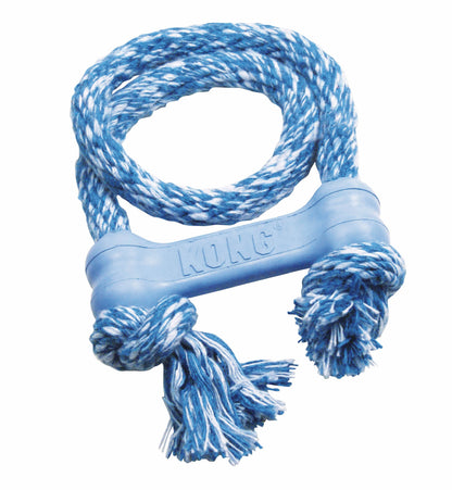 Kong PUPPY GOODIE BONE W/ROPE - Dog toy