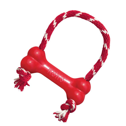 Kong Goodie Bone W/Rope - Dog toy