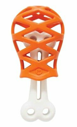 Brinquedo para cão JW Holee Gourmet Turkey Leg | S - 12-16 cm