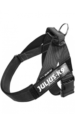Arnês para Cão Julius-K9 IDC Color & Grey Harness | Preto | M