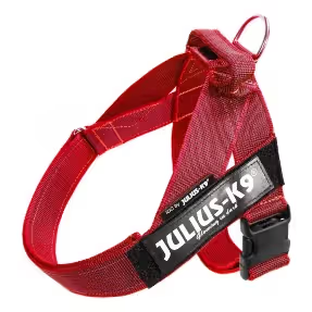 Arnês para Cão Julius-K9 IDC Color & Grey Harness Vermelho