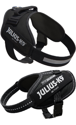 Arnês para Cão Julius-K9 IDC Powerharness | Preto | 3XS / Bebé 1