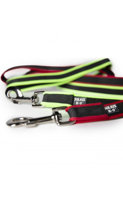 Arnês para Cão Julius-K9 Trela Jogging Premium | 130 cm | Neon
