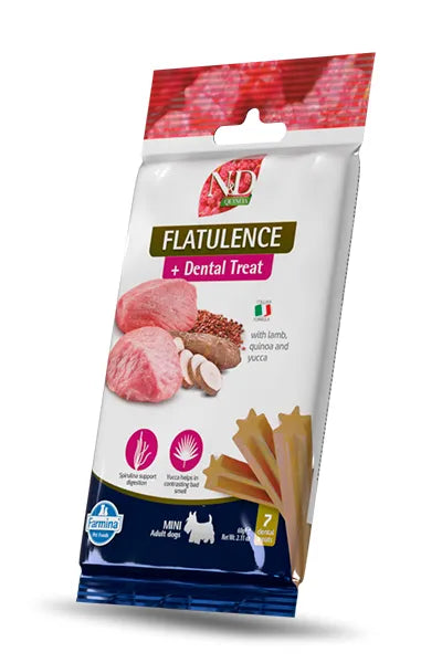 Farmina Treat Nd Quinoa Cão Flatulência Adulto Mini | 15 X 60Gr