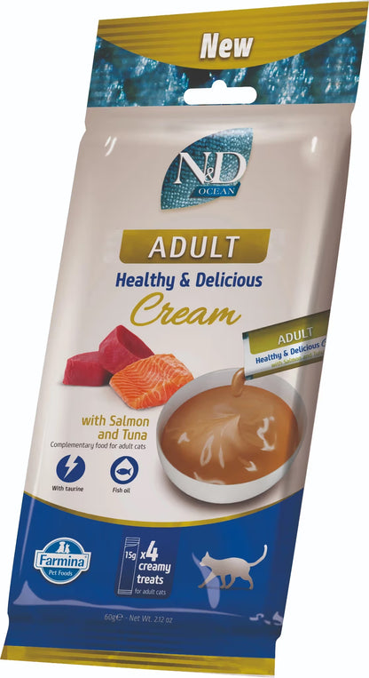 Farmina N&D Ocean Creamy Cat Tuna and Salmon - Wet cat food