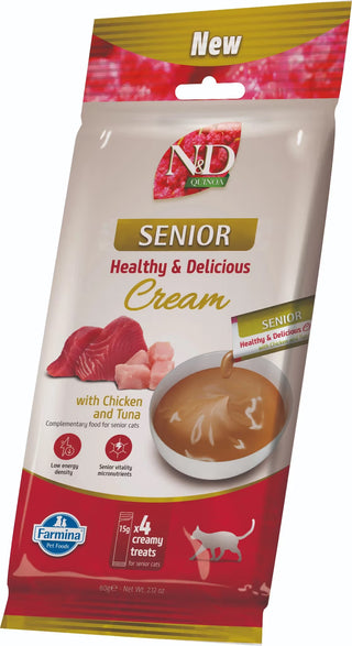 Farmina N&D Quinoa Senior Cat Chicken and Tuna - Wet cat food