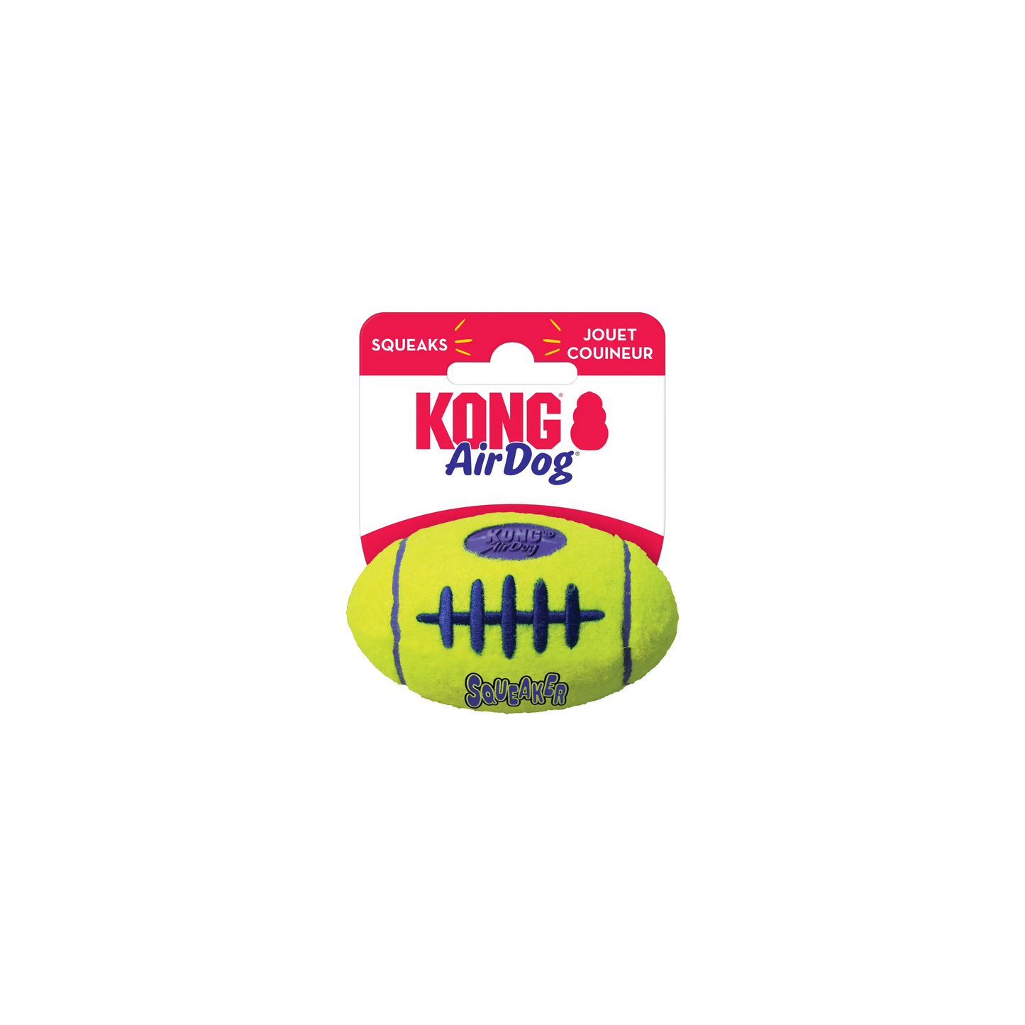 Kong AIRDOG SQUEAKER FOOTBALL TENNIS - Juguete para perro