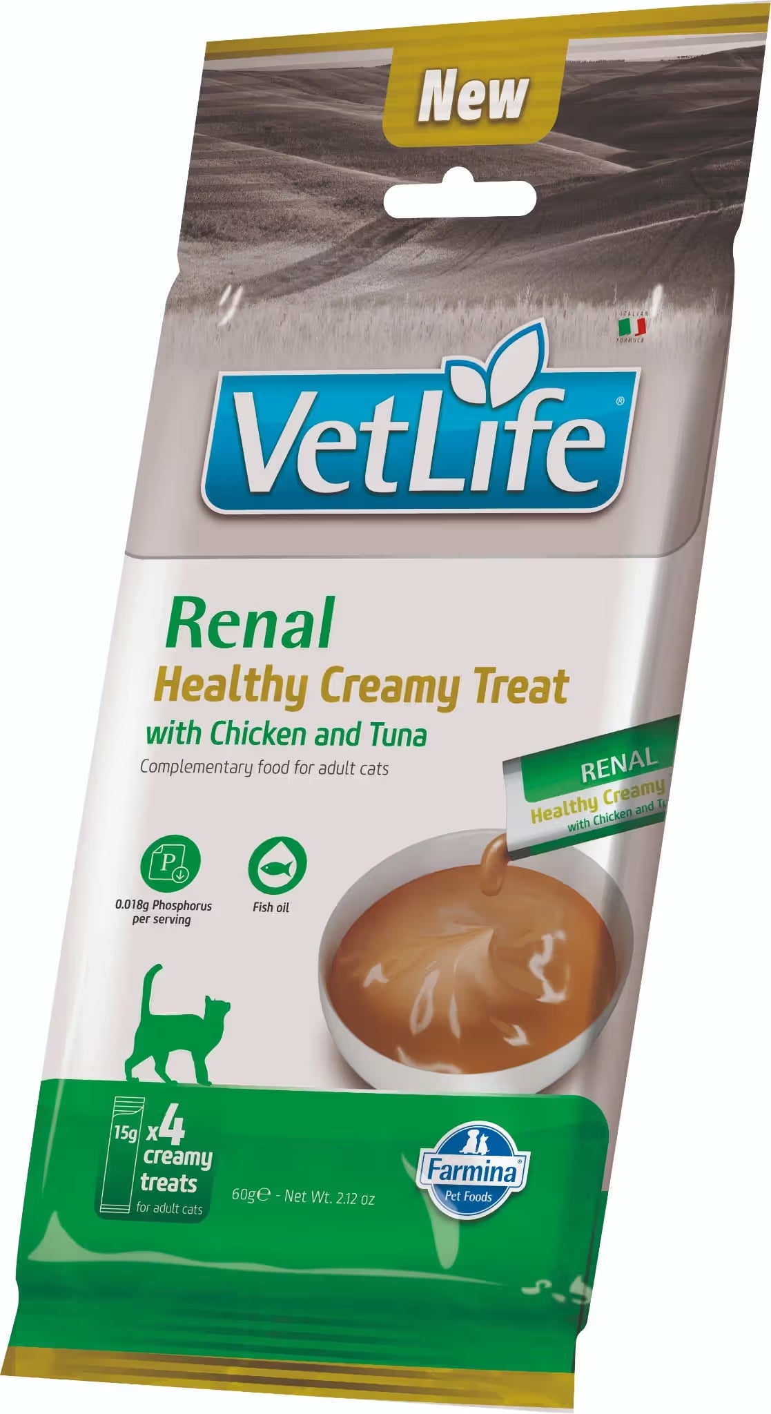 Farmina Vet Life Renal Creamy Cat - Wet food for cats with renal insufficiency