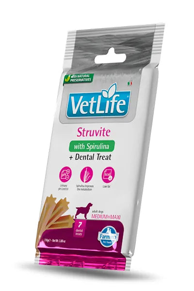 FARMINA TREAT VET LIFE DOG STRUVITE ADULT MED/MAX | 15 X 110GR