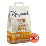 Katysand Tofu Litter Aglomerante Natural Gato - Areia para gato