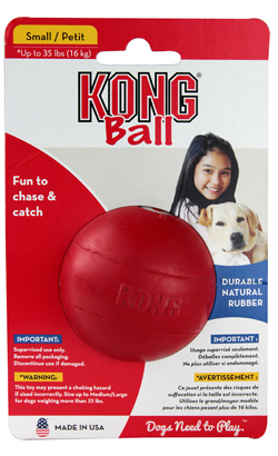 Brinquedo para cão Kong Ball | Vermelho | Small  (KB2E)