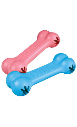 Brinquedo para cão Kong Goodie Bone Puppy Small | Azul (KP31E)