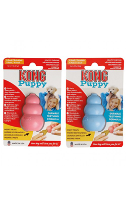 Brinquedo para cão Kong Puppy | Cores Sortidas | Medium (KP2E)