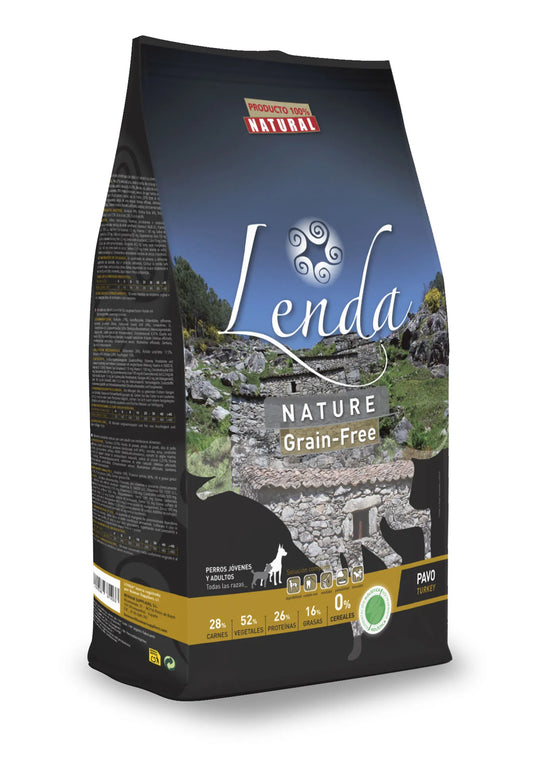 LENDA PERRO NATURE GRAIN FREE TURKEY | 12KG