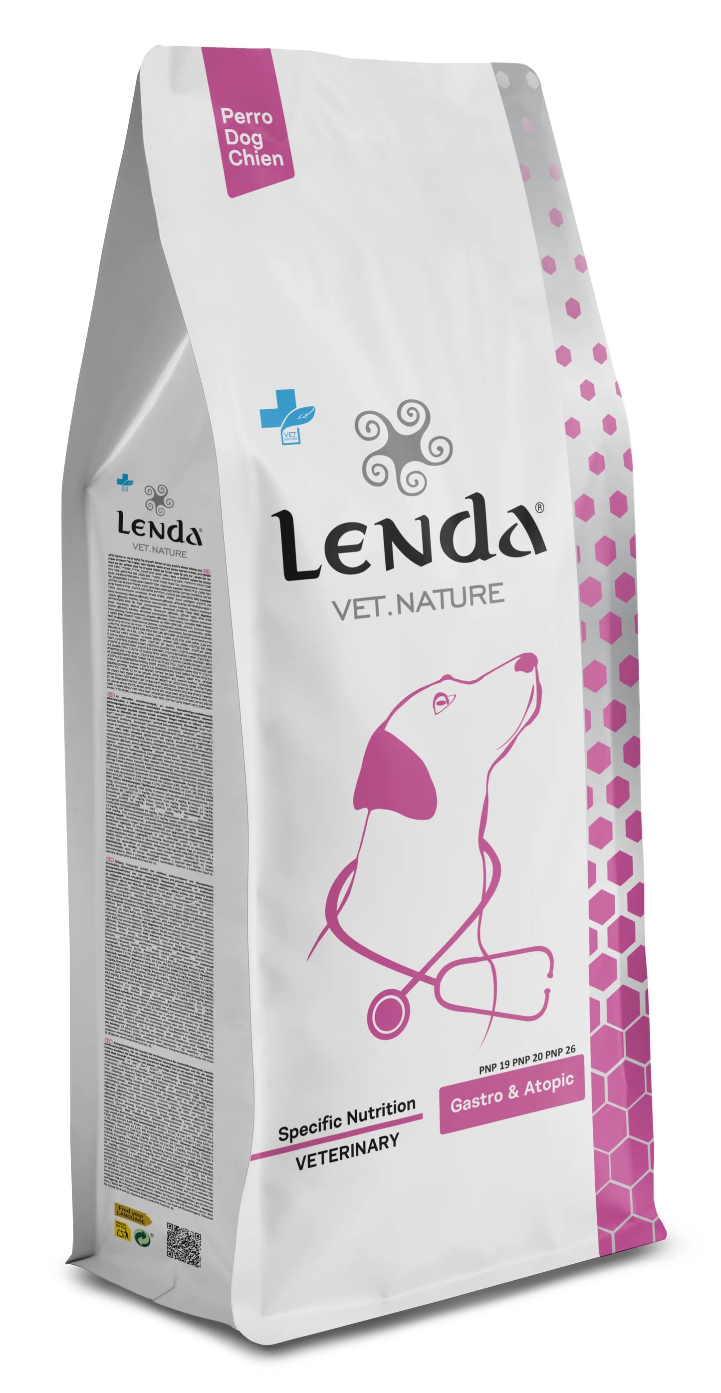 Lenda Vet Nature Gastro Atopic Cão - Ração seca para cão com problemas gastrointestinais e dermatológicos