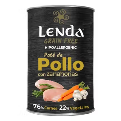 Lenda Húmido Cão Frango