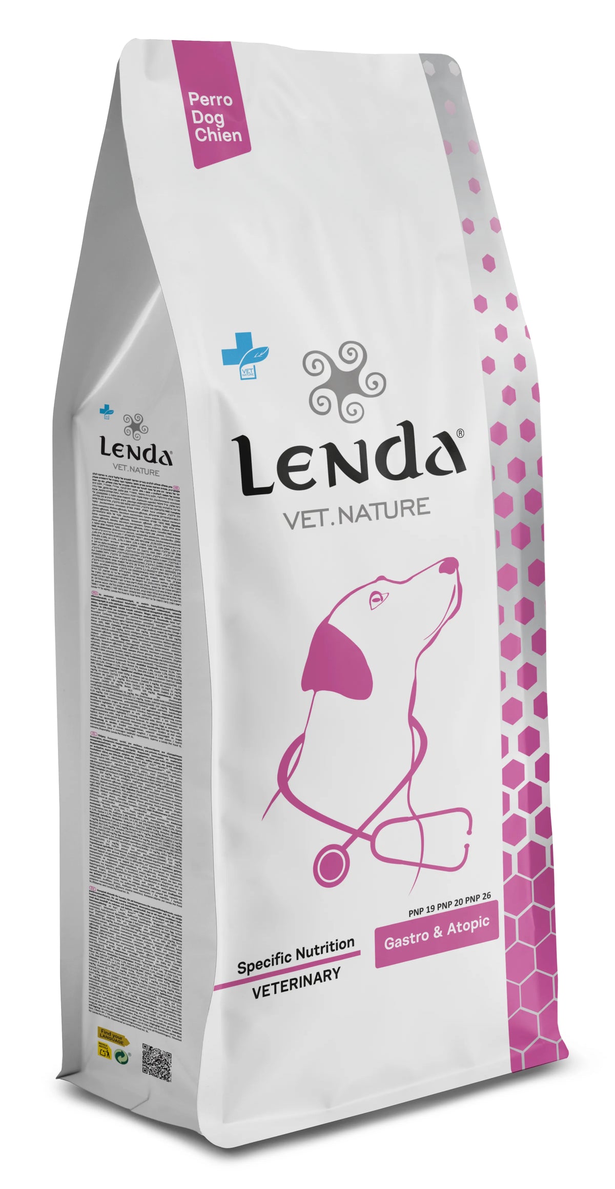 Lenda Vet Nature Gastro Atopic Cão - Ração seca para cão com problemas gastrointestinais e dermatológicos