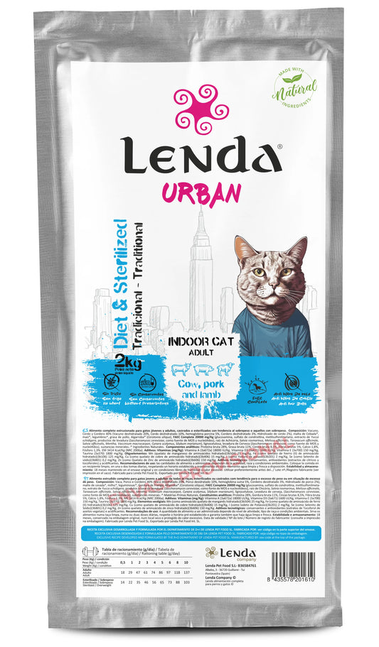 Lenda Urban Gato Adulto Esterilizado - Ração seca para gato esterilizado