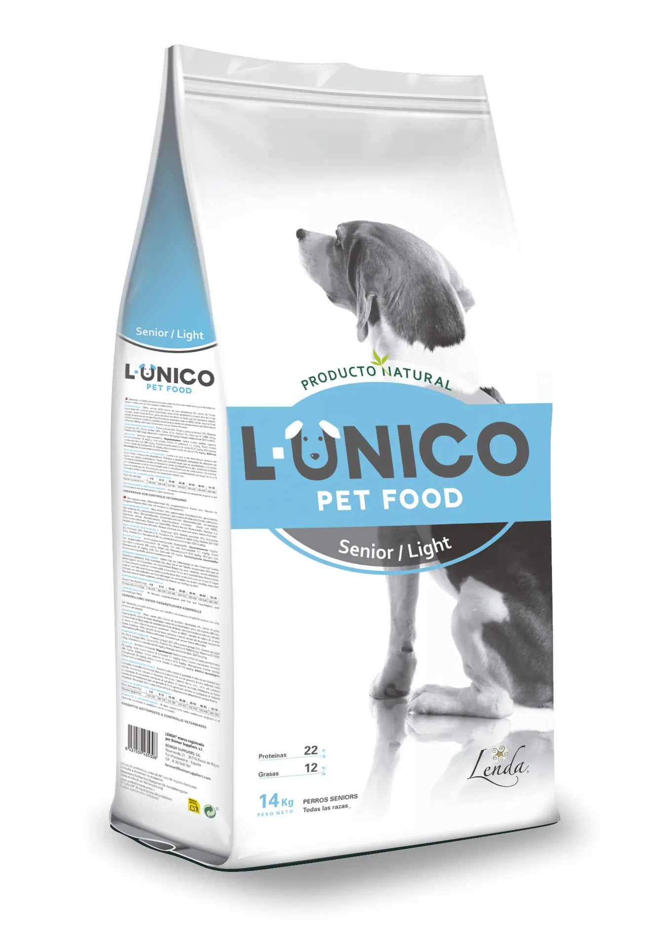 LENDA UNICO PERRO SENIOR LIGHT | 14KG
