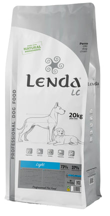 Lenda LC LIGHT Perro Pollo, Cerdo y Vacuno - Pienso seco para perro con sobrepeso