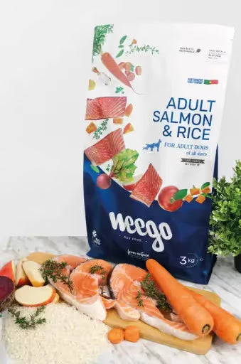 Weego Dog Low Grain Food Adult Salmon & Rice Low Grain 3 KG
