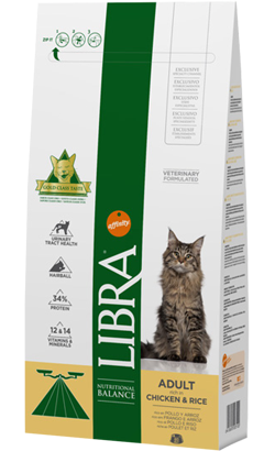 Ração para Gatos Libra Cat Adult Chicken | 1,5 kg
