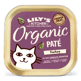 Lilys Kitchen Organic Paté Adult Cat Turkey Grain-Free - Wet cat food