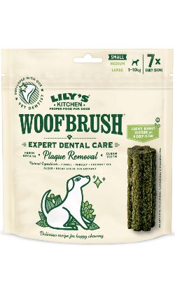 Biscoitos para cão Lilys Kitchen Dog Woofbrush Small Dental sticks | 7 sticks