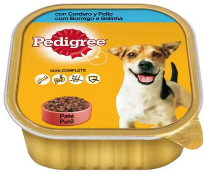 Pedigree Tarrina Dog Lamb and Chicken - Wet dog food