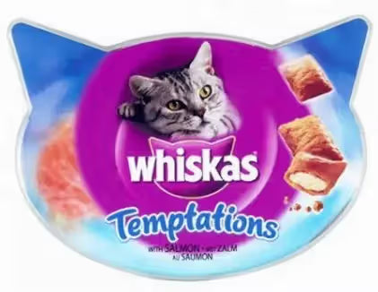 Whiskas Temptation Gato Salmão - Snack para gato