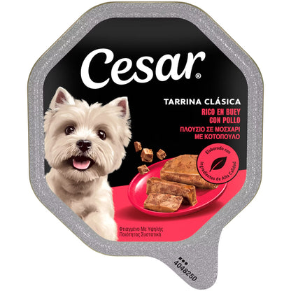 Mars Cesar Clasicos Dog Beef and Chicken - Wet dog food
