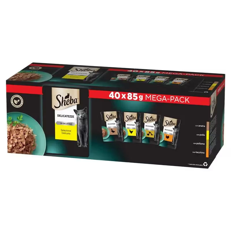 Mars Sheba Bulkpack Cat Poultry in Jelly - Wet cat food