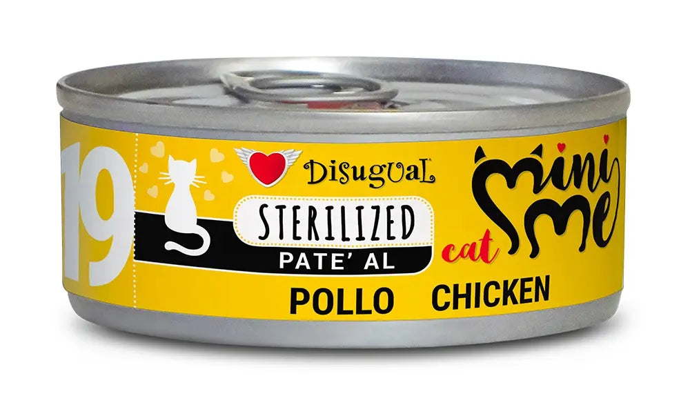 DISUGUAL MINI-ME GATO ESTERILIZADO POLLO | 12 X 85GR