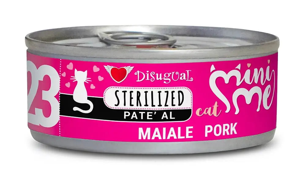 DISUGUAL MINI-ME CAT STERILISED PORK | 12 X 85GR