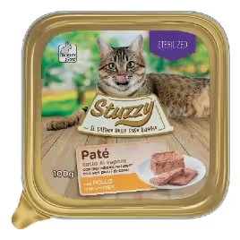 Mister Stuzzy Adult Senior Sterilised Cat Chicken - Wet cat food for sterilised cats