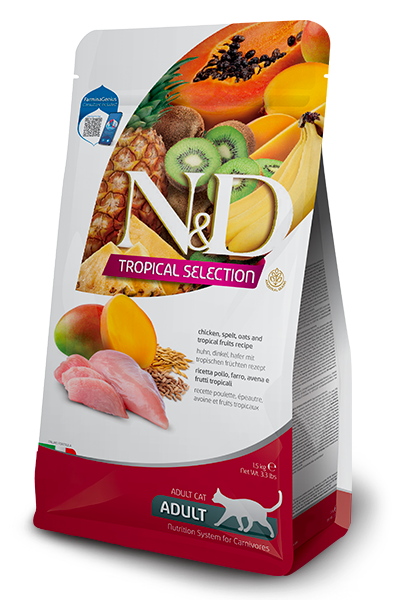 N&D Tropical Selection Cat Chicken | 4 + 1 kg