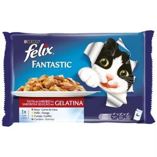 Felix Fantastic Tasty Selection in Jelly Adult and Senior Cat - Wet cat food