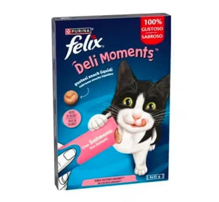 Felix Deli Moments Adult Cat Salmon - Wet cat food for weight control