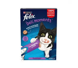 Felix Deli Moments Gato Adulto Pato - Snack para gato para controlo de peso