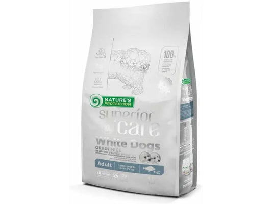 Nature'S P Sp Branco Cão Adulto Raça Grande | 10Kg