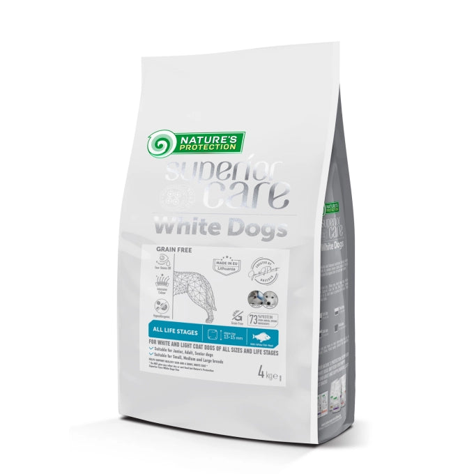 NATURE'S P SC WHITE DOG ADULT GRAIN FREE PESCADO BLANCO | 4KG
