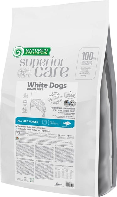 Nature'S P Sc Branco Cão Adulto Sem Cereais Peixe Branco | 10Kg