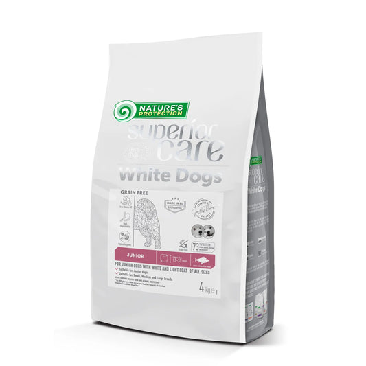 Nature'S P Sc Branco Cão Júnior Gf Peixe Branco | 10Kg
